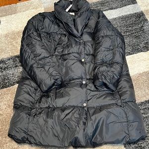 LOFT long puffer coat, size XL NWT!